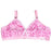 Pack Of (4) Summer Fabric Printed Jersey Bra