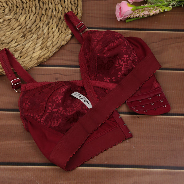 3 Piece Broad Belt Bra 4 Hook Closer