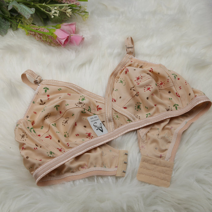 4 Piece Comfortable Printed jersey bra